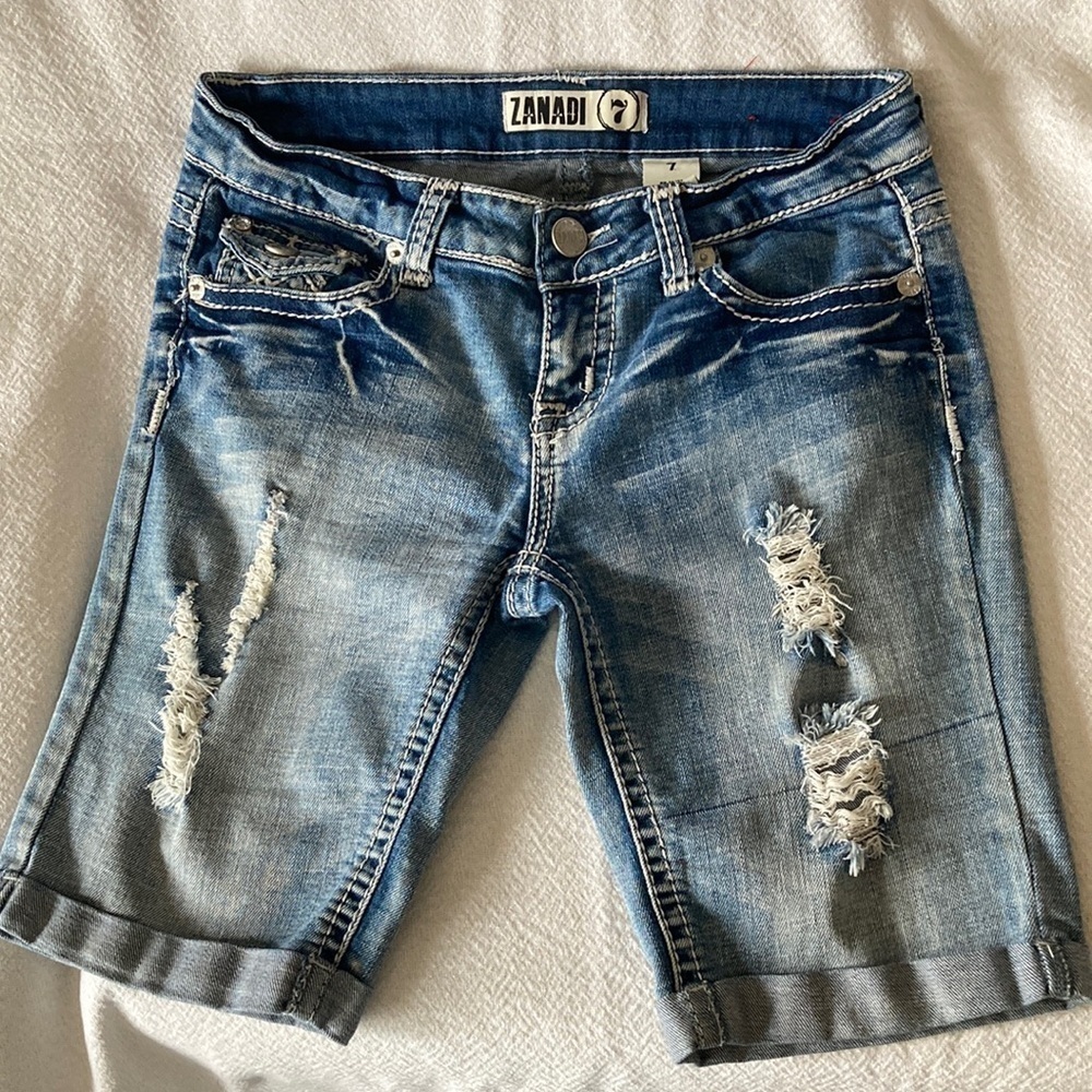 Zana di jeans denim bermuda shorts Size 7